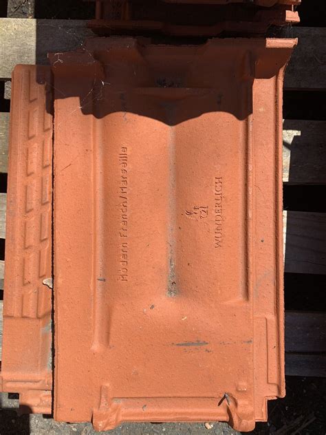 Wunderlich Modern French Marseille Terracotta Roof Tile Orange 450L X