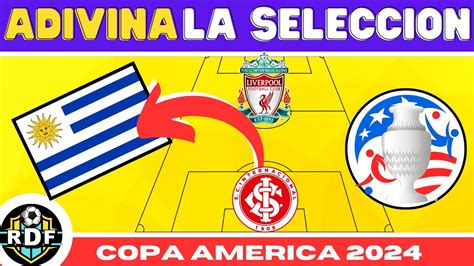 Adivina la SELECCIÓN QUIZ Edición COPA AMÉRICA 2024 YouTube