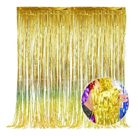 Cortinas Lluvia Metalicas Fiesta Decoraci N Elige Color Mercadolibre