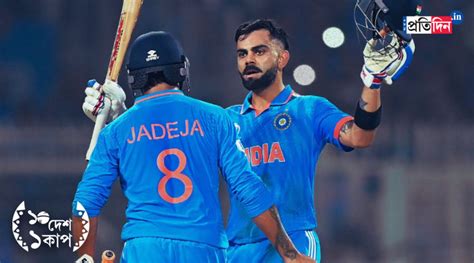 Icc Odi World Cup Virat Kohli Made Th Odi Century And Equals