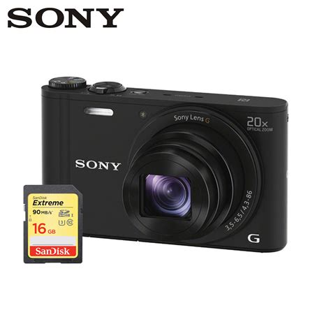 Sony Cyber Shot Dsc Wx Digital Camera Black Sony Malaysia