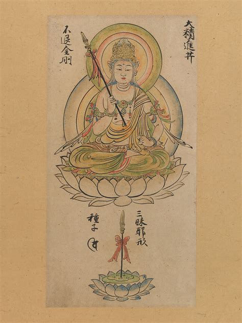 Attributed To Takuma Tametō Daishōjin Bosatsu From Album Of