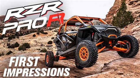 2022 Polaris RZR Pro R 4 First Impressions YouTube