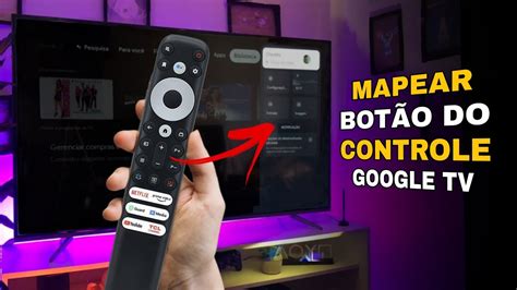 Como Mapear Botão do CONTROLE da TV YouTube