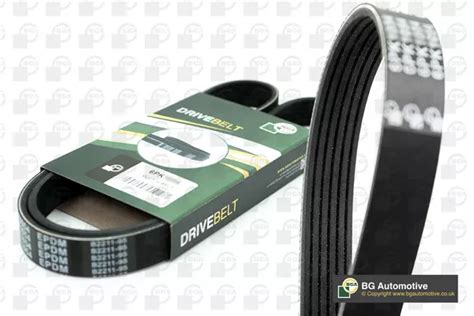 6 RIB MULTI V Drive Belt Fits TOYOTA BGA 99366C1220 Genuine Quality