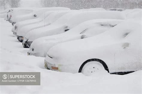 Cars Buried In Snow Superstock