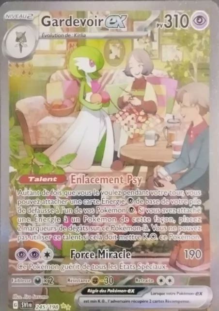 Carte Pok Mon Gardevoir Ex Carlate Et Violet Alternative Fr