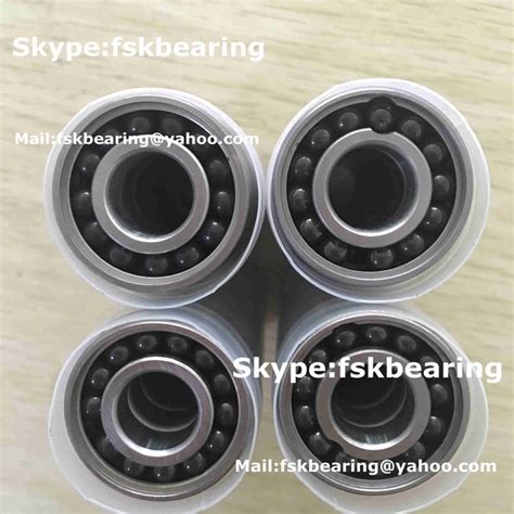 Full Complement Hybrid Ceramic Ball Bearings Stainless Steel Rings