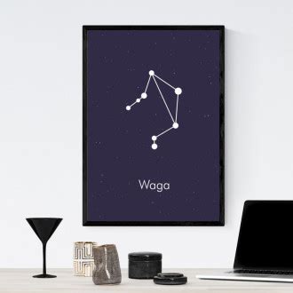 Plakat Znak Zodiaku Skorpion Sklep Internetowy Wally