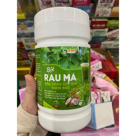 Bột Rau Má Rong Nho Đậu Xanh Cốt Dừa - Thực Phẩm Lành Mạnh, Giải Độc ...