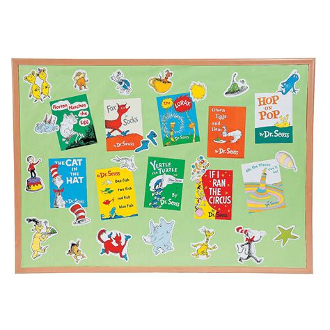 Dr Seuss™ Favorite Books Mini Bulletin Board Set Oriental Trading