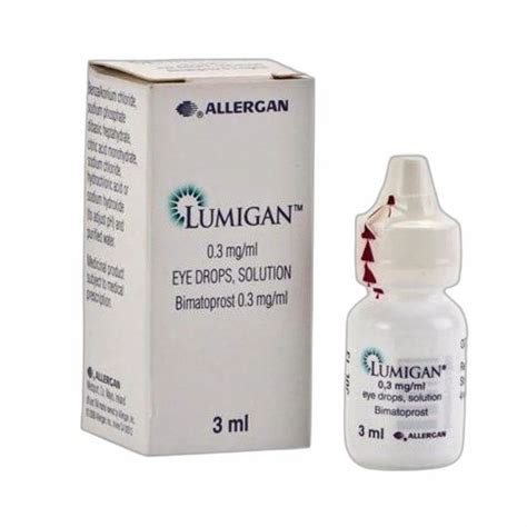 Lumigan Eye Drop 3 Ml Packaging Type Bottle At Rs 544 Unit In Mumbai