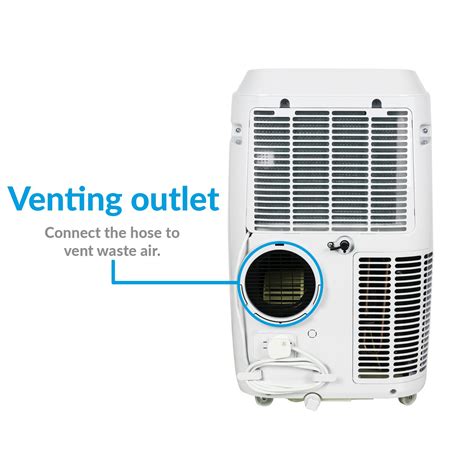 Grade A2 Electriq 12000 Btu Smart Wifi App Controllable Portable Air Conditioner With Heatpump