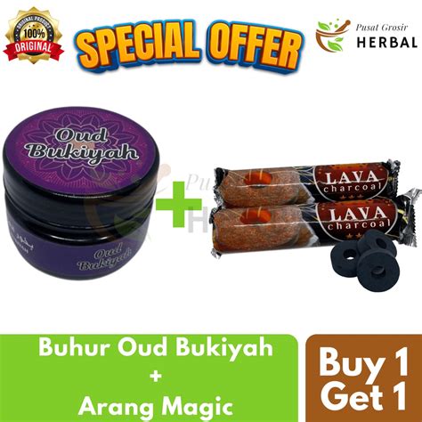 Jual Paket Buhur Bukhur Bakhoor Bukhoor Arab Oud Bukiyah Arf Gram