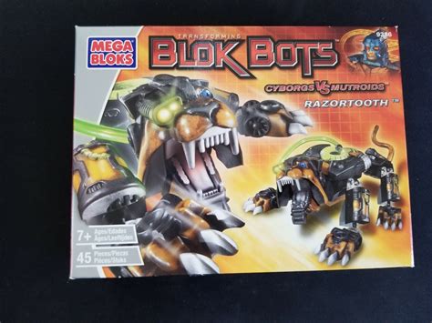 Mega Bloks Transforming Blok Bots Cyborgs Vs Mutroids Ebay