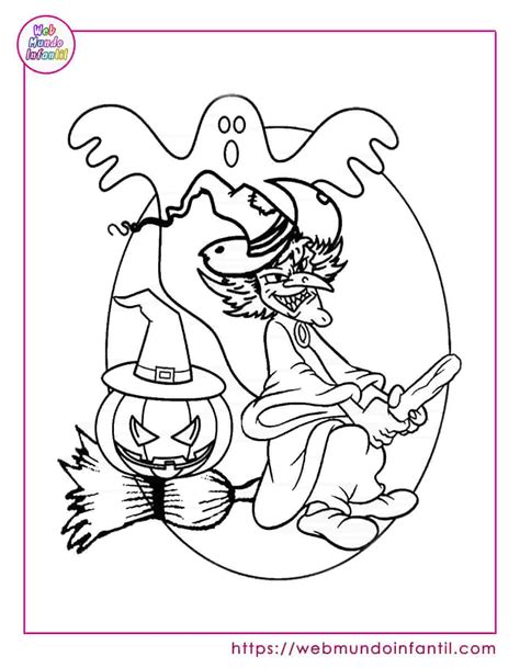 Dibujos De Halloween Para Colorear E Imprimir