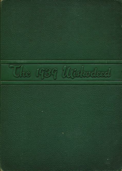 1939 Yearbook From Mishawaka High School From Mishawaka Indiana For Sale