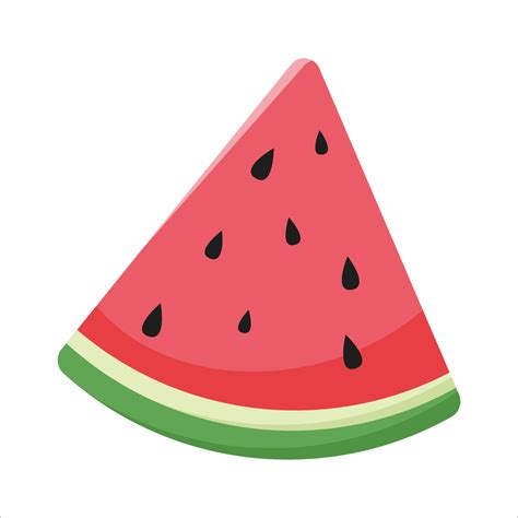 Triangle Watermelon Slice