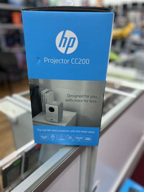HP CC200 FHD 1080p LCD LED Home Video Projector 850039905087 | eBay