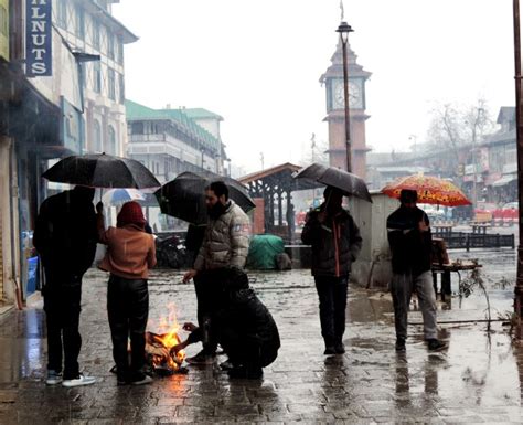 Higher Reaches Of Jammu Experienced Fresh Snowfall Rains In Plains