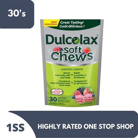 Dulcolax Soft Chews Mixed Berry 30's | Lazada PH