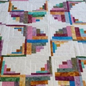 Rainbow Swirls Quiltsby Me In Log Cabin Quilts Quilt Patterns