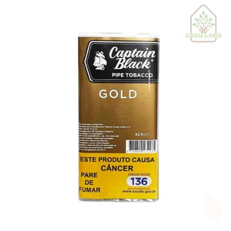 Tabaco para Cachimbo Captain Black Gold você encontra na Growland