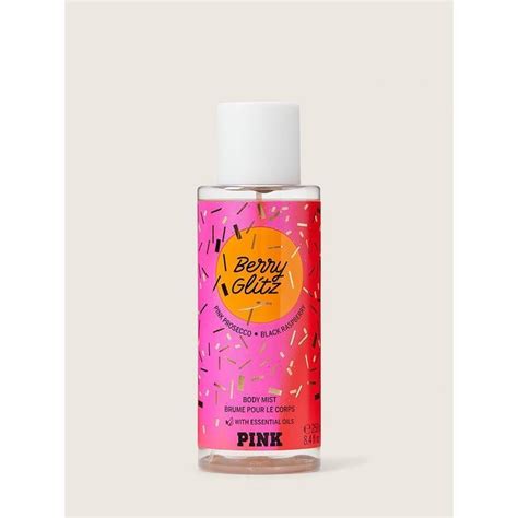 Body Splash Pink Victorias Secret Berry Glitz 250ml Victorias Secret