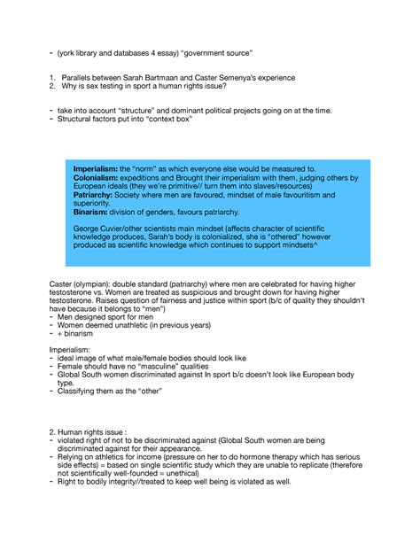 W Kin Tutorial Notes Feb Intersectionality Sex Testing