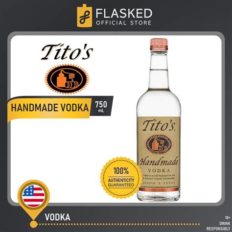 Titos Handmade Vodka 750ml Shopee Philippines