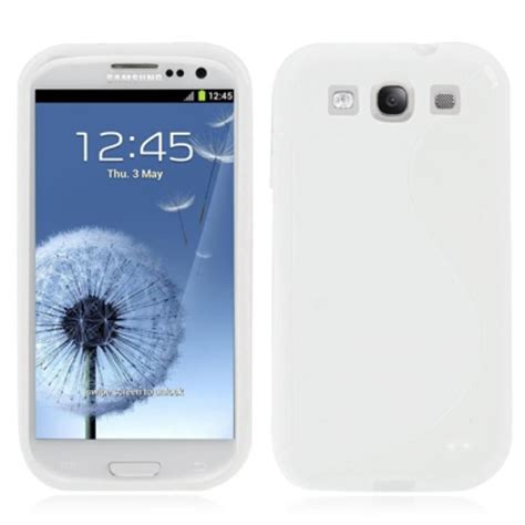 Coque Galaxy S3 i9300 semi rigide blanche glossy Cdiscount Téléphonie