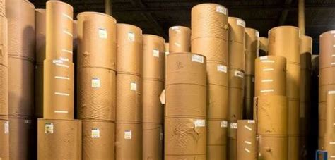 Plain Brown Corrugated Packing Roll Gsm Gsm At Rs Kg In