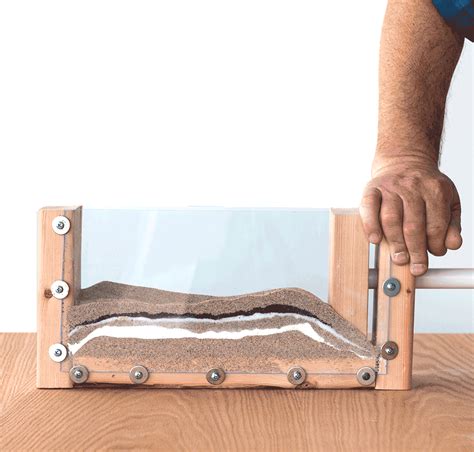 Compress Layers Of Sediments In An Easy To Build Deformation Chamber To