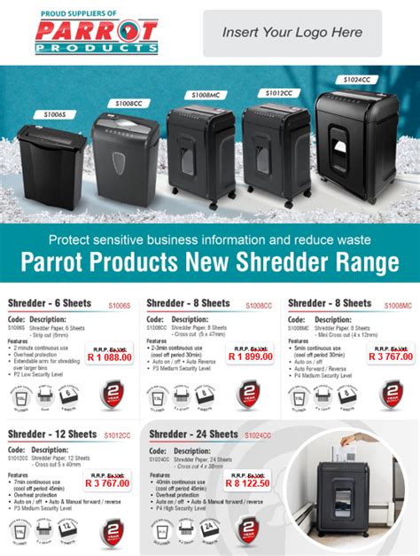 Paper Shredder Sheets Mm Micro Cut High Security