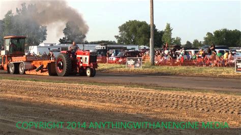 Kim Wagner Pulls Field Farm Tractor Class Mttp Pulls Mt Pleasant Mi