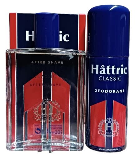 Hattrick Classic Woda After Shave Ml Dezodorant Ml Zestaw