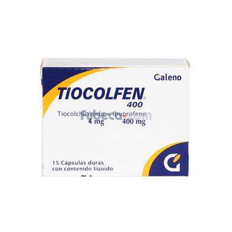 Tiocolfen Caps Liq Mg Mg C Suelta Fybeca