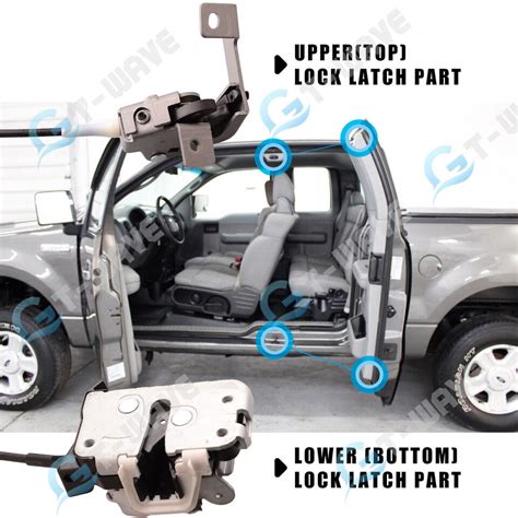 Rear Right Door Latch Lock Cable Extended Cab For 99 07 Ford F250