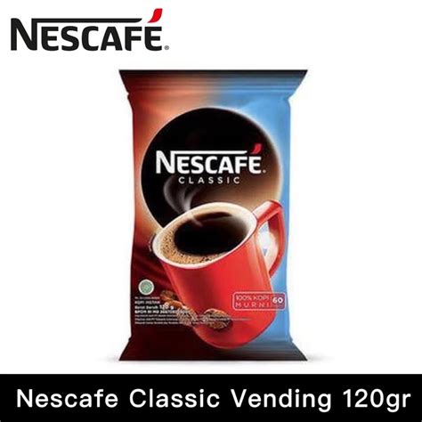 Jual Nescafe Classic Vending 120gr 100 Kopi Robusta Murni Shopee Indonesia