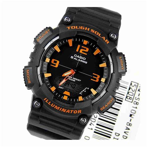 Casio Tough Solar AQ S810W 8AV Wrist Watch