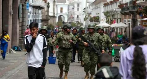 Ecuador Daniel Noboa Declara Conflicto Armado Interno Despliega