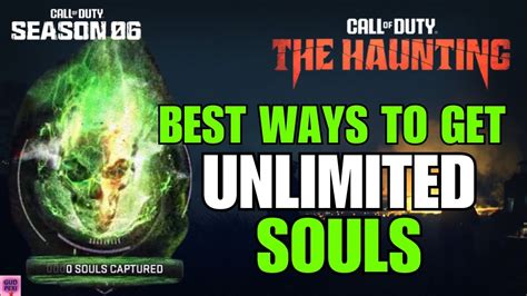 BEST SOLO UNLIMITED SOULS METHODS GET THE FREE ANIMATED GHOULIE CAMO