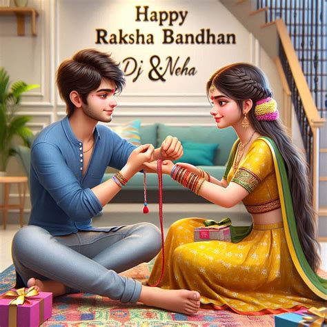 Raksha Bandhan AI Photo Editing Prompt 2024 DJ PHOTO EDITING