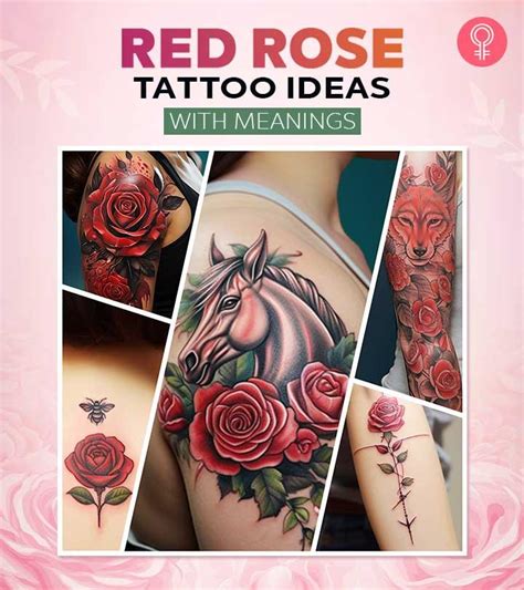 75 Aesthetic Red Rose Tattoo Ideas With Meanings