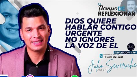 Dios Quiere Decirte Algo Urgenteno Ignores Su Voz Tiempo Reflexion