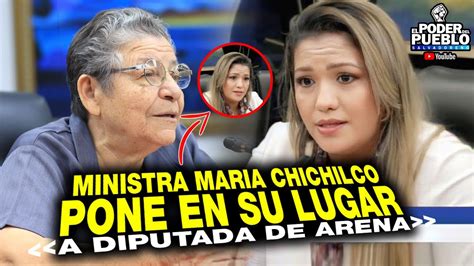 Maria Chichilco Le Dio Tremenda Awebada A Diputada De Arena Rosy