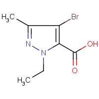 175276 99 0 Cas No 4 Bromo 1 Ethyl 3 Methyl 1H Pyrazole 5 Carboxylic