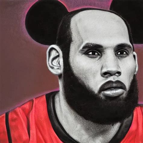 Lebron James Oil Painting