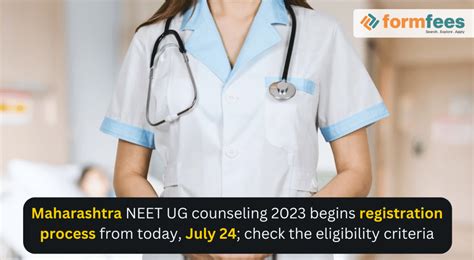 Maharashtra Neet Ug Counseling 2023 Begins Registration Process From