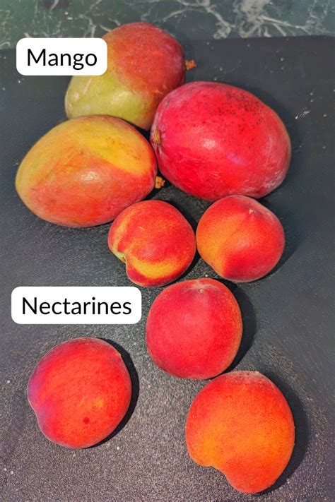 Orange Cream Dressed Mango Nectarine Summer Fruit Salad A Cents For